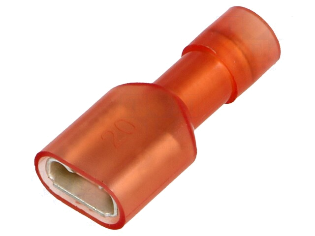 Connector: vlak; 6,3mm; 0,8mm; vrouwelijk; 0,25÷1,5mm2; klemmen Connector: vlak; 6,3mm; 0,8mm; vrouwelijk; 0,25÷1,5mm2; klemmen